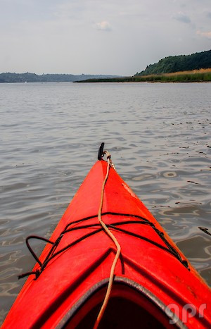 En kayak hacia el Hudson